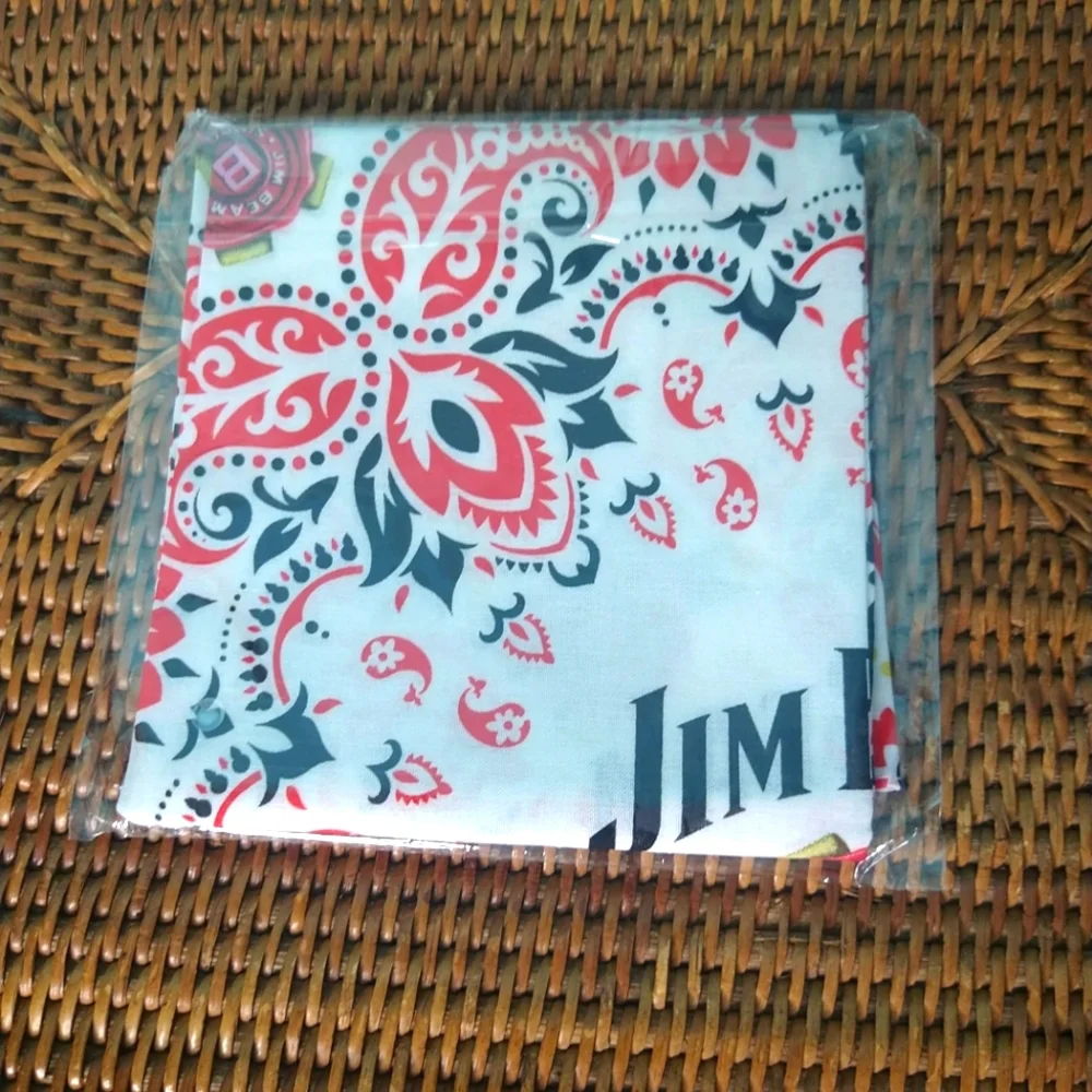 Jim Beam bandana handkerchief Paisley classic